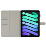 غطاء لوحي ذكي من الجلد المرسوم، لجهاز iPad mini 6 / mini 2024، لجهاز iPad Pro 11 2022 / 2021 / 2020، لجهاز iPad الجيل العاشر 10.9 2022، لجهاز iPad 10.2 2021 / 2020، لجهاز iPad mini 5 / 4 / 3 / 2 / 1، لجهاز iPad Air / Air 2 / 9.7 2017 / 2018