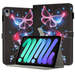 غطاء لوحي ذكي من الجلد المرسوم، لجهاز iPad mini 6 / mini 2024، لجهاز iPad Pro 11 2022 / 2021 / 2020، لجهاز iPad الجيل العاشر 10.9 2022، لجهاز iPad 10.2 2021 / 2020، لجهاز iPad mini 5 / 4 / 3 / 2 / 1، لجهاز iPad Air / Air 2 / 9.7 2017 / 2018