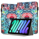 غطاء لوحي ذكي من الجلد المرسوم، لجهاز iPad mini 6 / mini 2024، لجهاز iPad Pro 11 2022 / 2021 / 2020، لجهاز iPad الجيل العاشر 10.9 2022، لجهاز iPad 10.2 2021 / 2020، لجهاز iPad mini 5 / 4 / 3 / 2 / 1، لجهاز iPad Air / Air 2 / 9.7 2017 / 2018