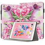 غطاء لوحي ذكي من الجلد المرسوم، لجهاز iPad mini 6 / mini 2024، لجهاز iPad Pro 11 2022 / 2021 / 2020، لجهاز iPad الجيل العاشر 10.9 2022، لجهاز iPad 10.2 2021 / 2020، لجهاز iPad mini 5 / 4 / 3 / 2 / 1، لجهاز iPad Air / Air 2 / 9.7 2017 / 2018