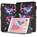 غطاء لوحي ذكي من الجلد المرسوم، لجهاز iPad mini 6 / mini 2024، لجهاز iPad Pro 11 2022 / 2021 / 2020، لجهاز iPad الجيل العاشر 10.9 2022، لجهاز iPad 10.2 2021 / 2020، لجهاز iPad mini 5 / 4 / 3 / 2 / 1، لجهاز iPad Air / Air 2 / 9.7 2017 / 2018