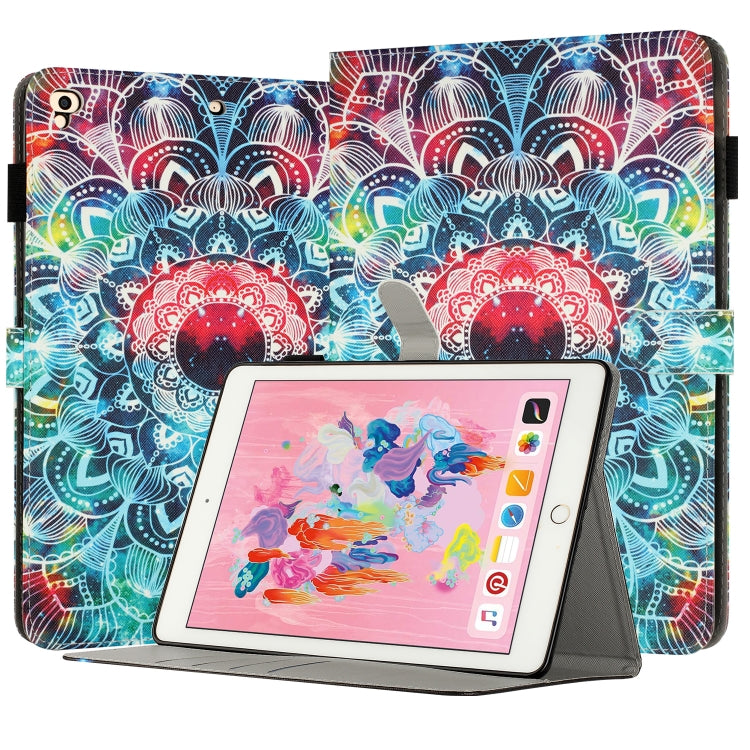 غطاء لوحي ذكي من الجلد المرسوم، لجهاز iPad mini 6 / mini 2024، لجهاز iPad Pro 11 2022 / 2021 / 2020، لجهاز iPad الجيل العاشر 10.9 2022، لجهاز iPad 10.2 2021 / 2020، لجهاز iPad mini 5 / 4 / 3 / 2 / 1، لجهاز iPad Air / Air 2 / 9.7 2017 / 2018