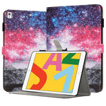 غطاء لوحي ذكي من الجلد المرسوم، لجهاز iPad mini 6 / mini 2024، لجهاز iPad Pro 11 2022 / 2021 / 2020، لجهاز iPad الجيل العاشر 10.9 2022، لجهاز iPad 10.2 2021 / 2020، لجهاز iPad mini 5 / 4 / 3 / 2 / 1، لجهاز iPad Air / Air 2 / 9.7 2017 / 2018