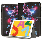 غطاء لوحي ذكي من الجلد المرسوم، لجهاز iPad mini 6 / mini 2024، لجهاز iPad Pro 11 2022 / 2021 / 2020، لجهاز iPad الجيل العاشر 10.9 2022، لجهاز iPad 10.2 2021 / 2020، لجهاز iPad mini 5 / 4 / 3 / 2 / 1، لجهاز iPad Air / Air 2 / 9.7 2017 / 2018
