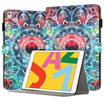 غطاء لوحي ذكي من الجلد المرسوم، لجهاز iPad mini 6 / mini 2024، لجهاز iPad Pro 11 2022 / 2021 / 2020، لجهاز iPad الجيل العاشر 10.9 2022، لجهاز iPad 10.2 2021 / 2020، لجهاز iPad mini 5 / 4 / 3 / 2 / 1، لجهاز iPad Air / Air 2 / 9.7 2017 / 2018