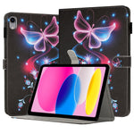 غطاء لوحي ذكي من الجلد المرسوم، لجهاز iPad mini 6 / mini 2024، لجهاز iPad Pro 11 2022 / 2021 / 2020، لجهاز iPad الجيل العاشر 10.9 2022، لجهاز iPad 10.2 2021 / 2020، لجهاز iPad mini 5 / 4 / 3 / 2 / 1، لجهاز iPad Air / Air 2 / 9.7 2017 / 2018