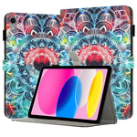 غطاء لوحي ذكي من الجلد المرسوم، لجهاز iPad mini 6 / mini 2024، لجهاز iPad Pro 11 2022 / 2021 / 2020، لجهاز iPad الجيل العاشر 10.9 2022، لجهاز iPad 10.2 2021 / 2020، لجهاز iPad mini 5 / 4 / 3 / 2 / 1، لجهاز iPad Air / Air 2 / 9.7 2017 / 2018