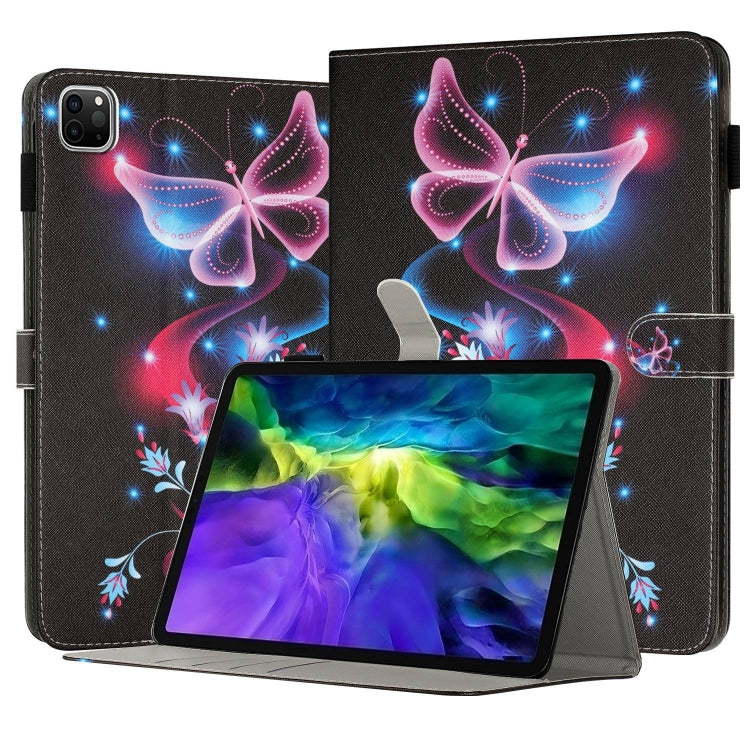 غطاء لوحي ذكي من الجلد المرسوم، لجهاز iPad mini 6 / mini 2024، لجهاز iPad Pro 11 2022 / 2021 / 2020، لجهاز iPad الجيل العاشر 10.9 2022، لجهاز iPad 10.2 2021 / 2020، لجهاز iPad mini 5 / 4 / 3 / 2 / 1، لجهاز iPad Air / Air 2 / 9.7 2017 / 2018