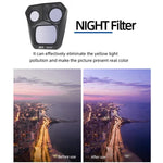 فلتر عدسة JSR GB 8 في 1 CPL ND8 ND16 ND32 ND64 STAR ND1000 NIGHT، 8 في 1 لـ DJI Mavic 3 Pro