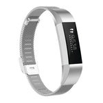 For Fitbit Alta / Alta HR / ACE Watch Button Mesh Metal Replacement Strap Watchband, S, L