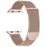 سوار ساعة معدني ميلانيزي مغناطيسي، لـ Apple Watch SE مقاس 40مم، لـ Apple Watch SE مقاس 44مم، لـ Apple Watch 6 مقاس 40مم