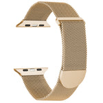 سوار ساعة معدني ميلانيزي مغناطيسي، لـ Apple Watch SE مقاس 40مم، لـ Apple Watch SE مقاس 44مم، لـ Apple Watch 6 مقاس 40مم