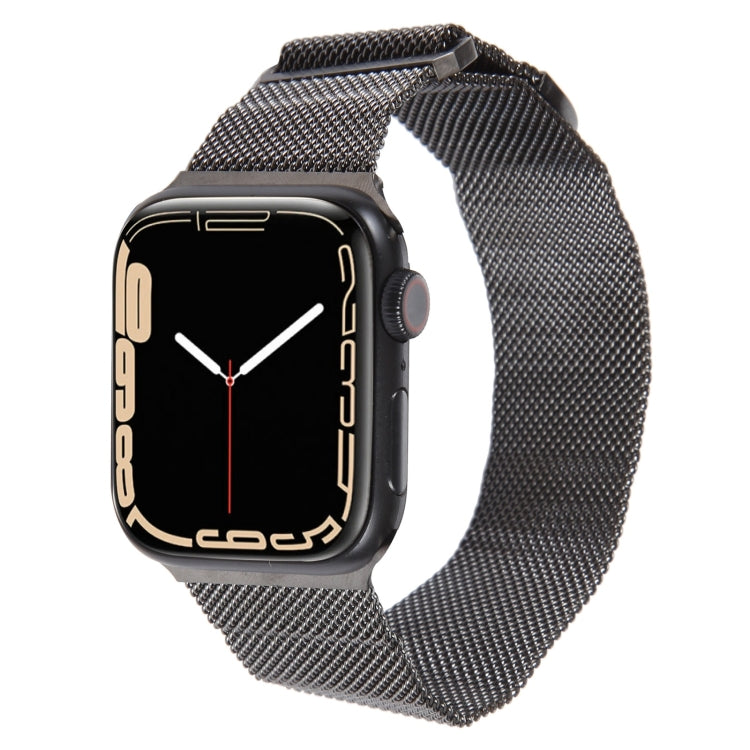 سوار ساعة معدني ميلانيزي مغناطيسي، لـ Apple Watch 6 مقاس 44مم، لـ Apple Watch 5 مقاس 44مم، لـ Apple Watch 5 مقاس 40مم