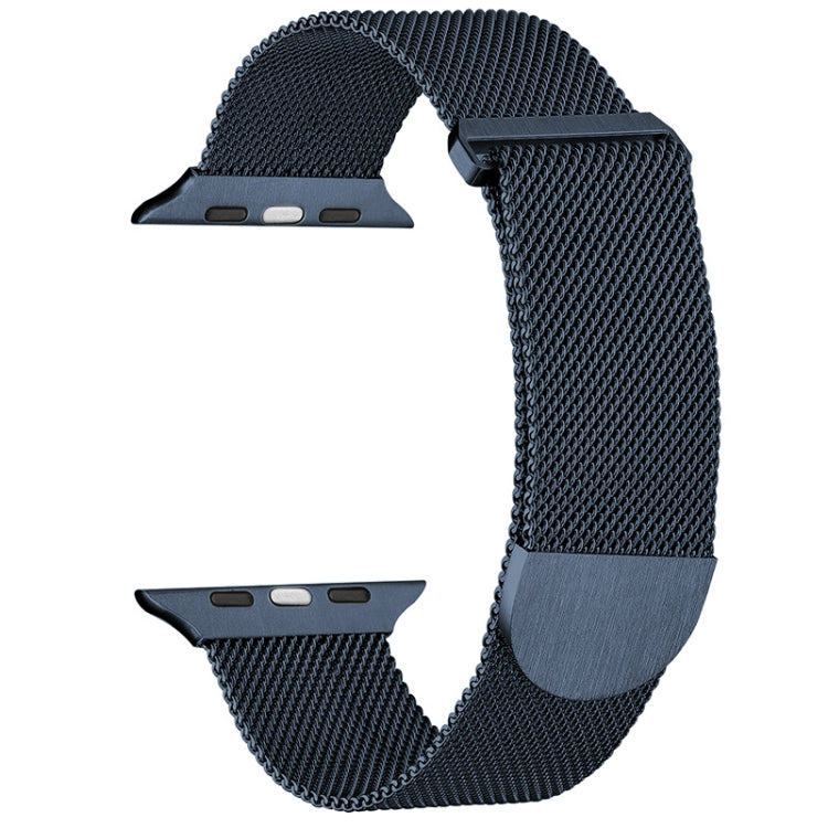 سوار ساعة معدني ميلانيزي مغناطيسي، لـ Apple Watch 6 مقاس 44مم، لـ Apple Watch 5 مقاس 44مم، لـ Apple Watch 5 مقاس 40مم