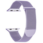 سوار ساعة معدني ميلانيزي مغناطيسي، لـ Apple Watch 6 مقاس 44مم، لـ Apple Watch 5 مقاس 44مم، لـ Apple Watch 5 مقاس 40مم
