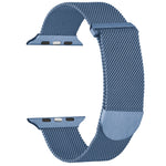 سوار ساعة معدني ميلانيزي مغناطيسي، لـ Apple Watch 3 مقاس 42مم، لـ Apple Watch 2 مقاس 42مم، لـ Apple Watch 2 مقاس 38مم