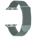 سوار ساعة معدني ميلانيزي مغناطيسي، لـ Apple Watch SE 2022 مقاس 40مم، لـ Apple Watch 9 مقاس 45مم، لـ Apple Watch 9 مقاس 41مم