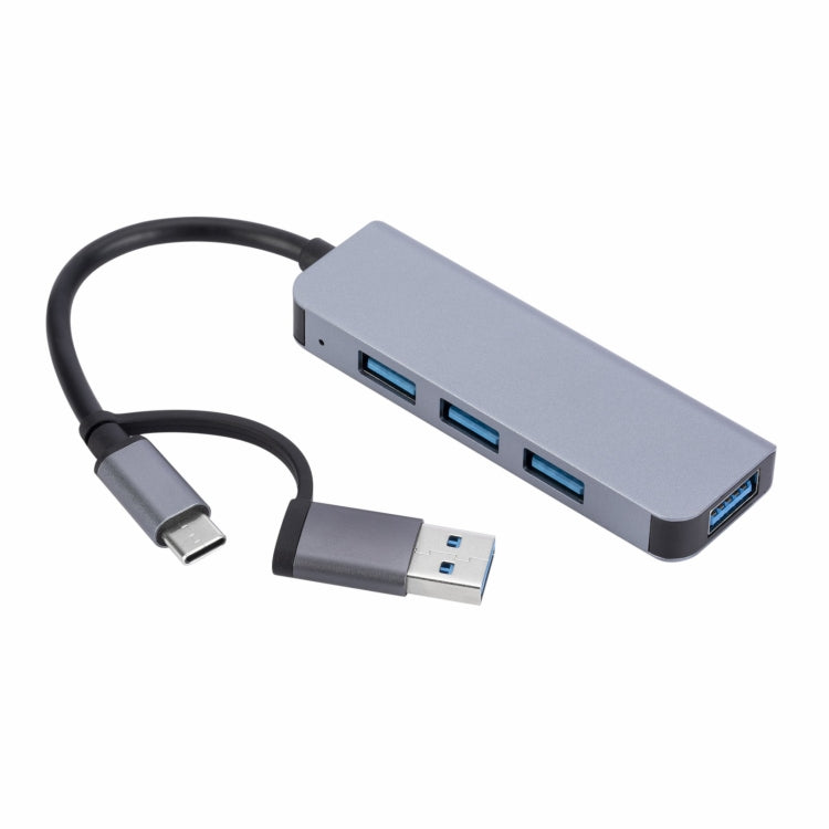 محطة إرساء متعددة الوظائف 4 في 1 USB+USB-C/Type-C إلى USB، 2301