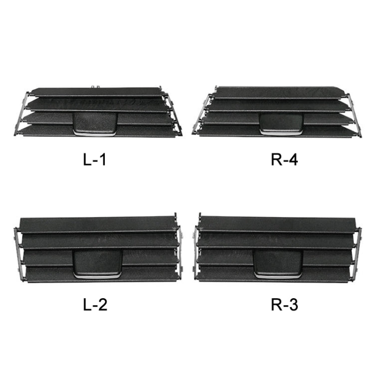 For BMW 3 Series E90 Car Air Conditioner Air Outlet Panel, Grille No. 1, Grille No. 2, Grille No. 3, Grille No. 4