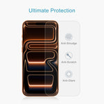 50 قطعة فيلم زجاج مقسى عالي الألمنيوم 0.26 مم 9H 2.5D، لهواتف iPhone 17 Pro Max، iPhone 17 Pro / 17، iPhone Air، iPhone 16 Pro Max، iPhone 16 Pro، iPhone 16 Plus، iPhone 16، iPhone 15 Plus / 15 Pro Max، iPhone 15 / 15 Pro