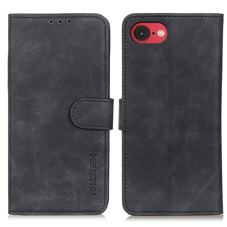 غطاء هاتف من الجلد بنقشة KHAZNEH الرجعية، لهواتف iPhone 16e / 17e، iPhone 17 Pro Max، iPhone 17 Pro، iPhone 17، iPhone Air، iPhone 16 Pro Max، iPhone 16 Pro، iPhone 16 Plus، iPhone 16، iPhone 15 Pro Max، iPhone 15 Pro