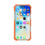 غطاء هاتف هجين من TPU وأكريليك مقاوم للصدمات بأربع زوايا، لهواتف iPhone 16 Pro Max، iPhone 16 Pro، iPhone 16 Plus، iPhone 16