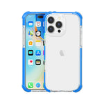 غطاء هاتف هجين من TPU وأكريليك مقاوم للصدمات بأربع زوايا، لهواتف iPhone 16 Pro Max، iPhone 16 Pro، iPhone 16 Plus، iPhone 16