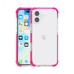 غطاء هاتف هجين من TPU وأكريليك مقاوم للصدمات بأربع زوايا، لهواتف iPhone 16 Pro Max، iPhone 16 Pro، iPhone 16 Plus، iPhone 16