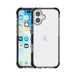 غطاء هاتف هجين من TPU وأكريليك مقاوم للصدمات بأربع زوايا، لهواتف iPhone 16 Pro Max، iPhone 16 Pro، iPhone 16 Plus، iPhone 16