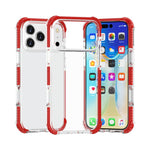 غطاء هاتف هجين من TPU وأكريليك مقاوم للصدمات بأربع زوايا، لهواتف iPhone 17 Pro Max، iPhone 17 Pro، iPhone 17، iPhone Air