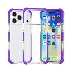 غطاء هاتف هجين من TPU وأكريليك مقاوم للصدمات بأربع زوايا، لهواتف iPhone 17 Pro Max، iPhone 17 Pro، iPhone 17، iPhone Air