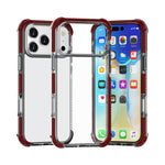 غطاء هاتف هجين من TPU وأكريليك مقاوم للصدمات بأربع زوايا، لهواتف iPhone 17 Pro Max، iPhone 17 Pro، iPhone 17، iPhone Air