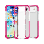 غطاء هاتف هجين من TPU وأكريليك مقاوم للصدمات بأربع زوايا، لهواتف iPhone 17 Pro Max، iPhone 17 Pro، iPhone 17، iPhone Air