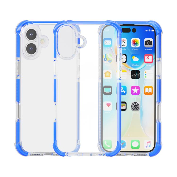 غطاء هاتف هجين من TPU وأكريليك مقاوم للصدمات بأربع زوايا، لهواتف iPhone 17 Pro Max، iPhone 17 Pro، iPhone 17، iPhone Air