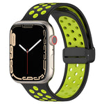 Magnetic Buckle Silicone Watch Band, For Apple Watch Series 9 45mm, For Apple Watch SE 2022 40mm, For Apple Watch Series 9 41mm