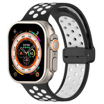 Magnetic Buckle Silicone Watch Band, For Apple Watch Series 9 45mm, For Apple Watch SE 2022 40mm, For Apple Watch Series 9 41mm