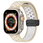 Magnetic Buckle Silicone Watch Band, For Apple Watch Series 9 45mm, For Apple Watch SE 2022 40mm, For Apple Watch Series 9 41mm