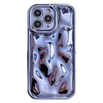 غطاء هاتف TPU بنقشة نيزكية مطلية بالكهرباء، لهواتف iPhone 11 Pro، iPhone X / XS، iPhone XR، iPhone XS Max