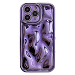 غطاء هاتف TPU بنقشة نيزكية مطلية بالكهرباء، لهواتف iPhone 11 Pro، iPhone X / XS، iPhone XR، iPhone XS Max