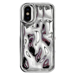 غطاء هاتف TPU بنقشة نيزكية مطلية بالكهرباء، لهواتف iPhone 11 Pro، iPhone X / XS، iPhone XR، iPhone XS Max