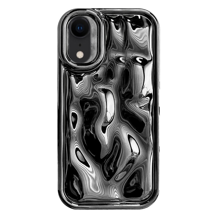 غطاء هاتف TPU بنقشة نيزكية مطلية بالكهرباء، لهواتف iPhone 11 Pro، iPhone X / XS، iPhone XR، iPhone XS Max