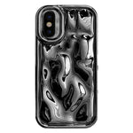 غطاء هاتف TPU بنقشة نيزكية مطلية بالكهرباء، لهواتف iPhone 11 Pro، iPhone X / XS، iPhone XR، iPhone XS Max