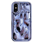 غطاء هاتف TPU بنقشة نيزكية مطلية بالكهرباء، لهواتف iPhone 11 Pro، iPhone X / XS، iPhone XR، iPhone XS Max