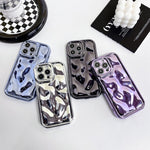 غطاء هاتف TPU بنقشة نيزكية مطلية بالكهرباء، لهواتف iPhone 11 Pro، iPhone X / XS، iPhone XR، iPhone XS Max