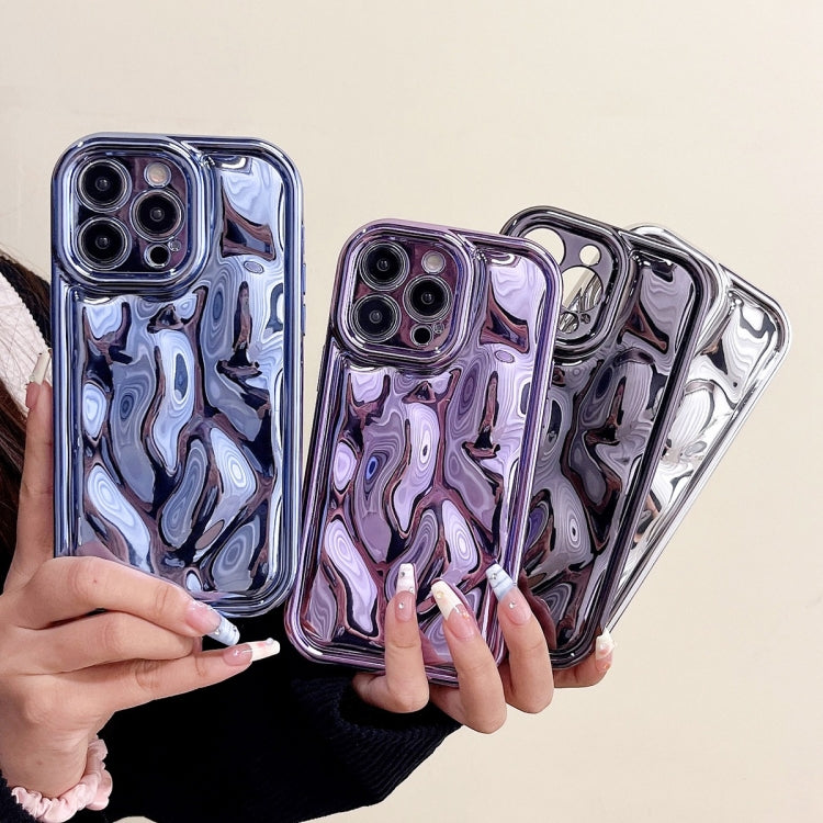 غطاء هاتف TPU بنقشة نيزكية مطلية بالكهرباء، لهواتف iPhone 11 Pro، iPhone X / XS، iPhone XR، iPhone XS Max