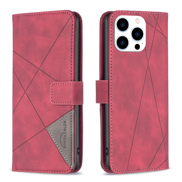 غطاء هاتف من الجلد بنقشة الماس مع إبزيم مغناطيسي، لهواتف iPhone 17 Pro Max، iPhone 17 Pro، iPhone 17، iPhone Air، iPhone 16 Pro Max، iPhone 16 Pro، iPhone 16 Plus، iPhone 16