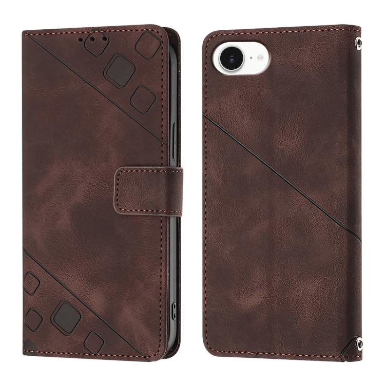 غطاء هاتف من الجلد المنقوش بملمس يشبه الجلد، لهواتف iPhone 17 Pro Max، iPhone 17 Pro، iPhone 17، iPhone Air، iPhone SE 2024، iPhone 16 Pro Max، iPhone 16 Pro، iPhone 16 Plus