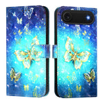 غطاء هاتف من الجلد بطلاء ثلاثي الأبعاد وقلب أفقي، لهواتف iPhone 17e / 16e، iPhone 17 Pro Max، iPhone 17 Pro، iPhone 17، iPhone Air، iPhone 16 Pro Max