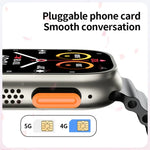 ساعة ذكية GS29 بمقاس 2.08 بوصة مقاومة للماء IP67، 4G أندرويد 9.0، تدعم مكالمات الفيديو بالذكاء الاصطناعي / GPS، 1G+16G، 4G+64G، 2G+16G، 2G+32G