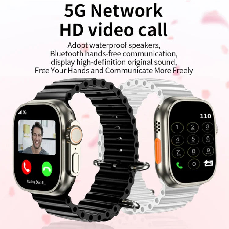 ساعة ذكية GS29 بمقاس 2.08 بوصة مقاومة للماء IP67، 4G أندرويد 9.0، تدعم مكالمات الفيديو بالذكاء الاصطناعي / GPS، 1G+16G، 4G+64G، 2G+16G، 2G+32G